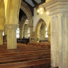 Interior of St. Michael\'s and St. Mary\'s Anglican Church, with pulpit partially hidden at left