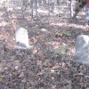 James Alston Hunter and Martha Harris Hunter's gravestones.