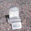 James Alston Hunter gravestone and plaque.