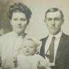 Eva Mai Hunter Walker & George Washington Walker with son George Howard Walker